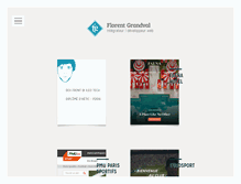 Tablet Screenshot of florent-grandval.fr
